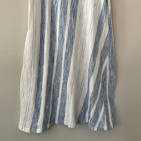 Roxy Azure Striped Crochet Dress - Picture 4 of 8